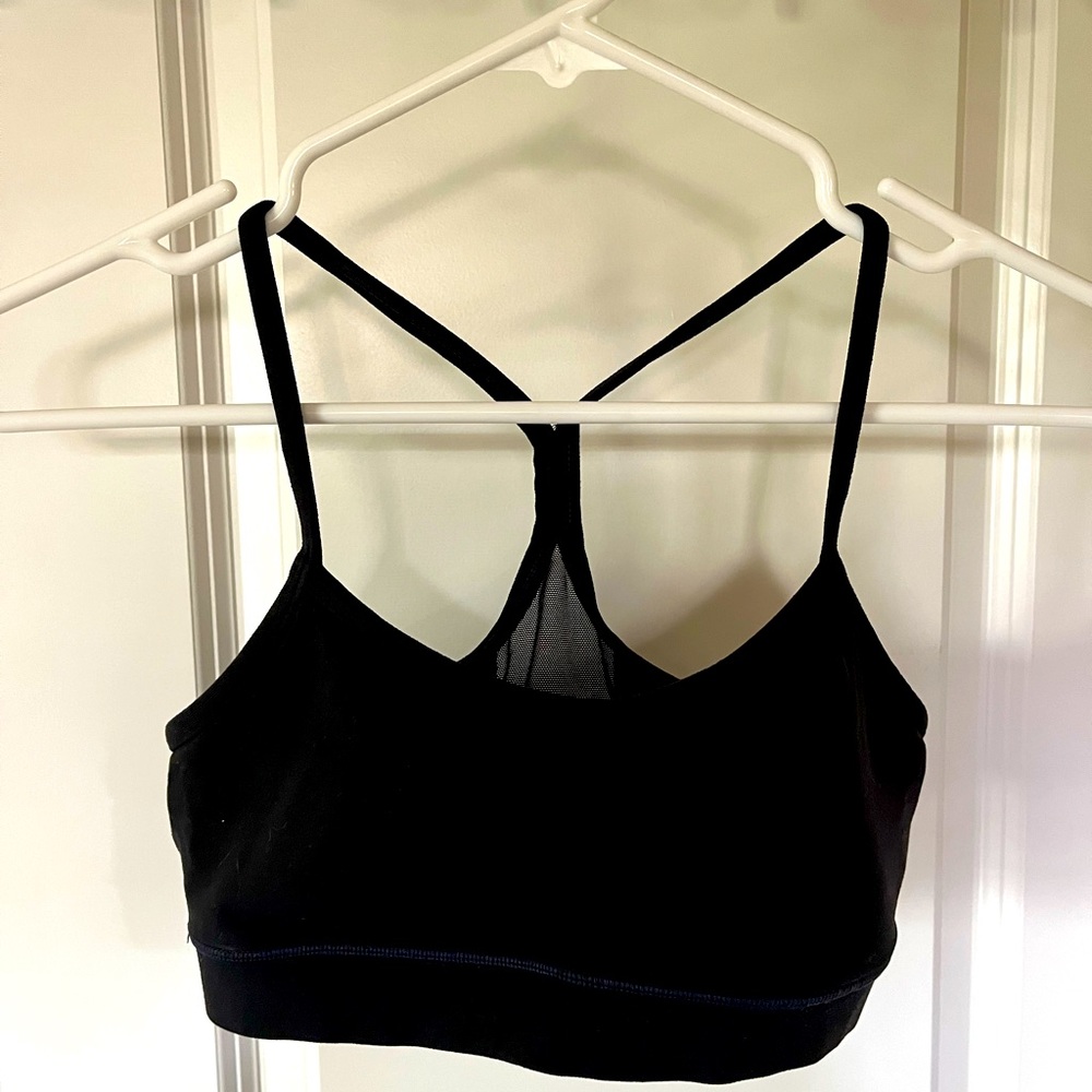 Lululemon Power Y bra - Black - Size 6